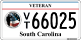 South Carolina, Military (A12345 / AB12345)