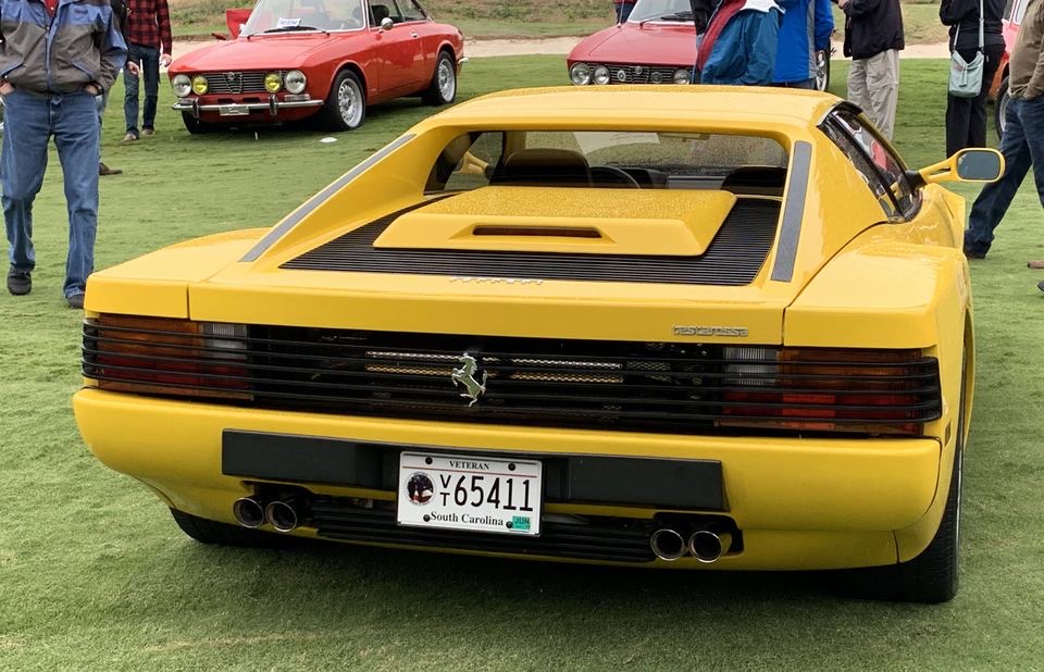 VT65411, Ferrari Testarossa 1st gen (F110), 1984–1991