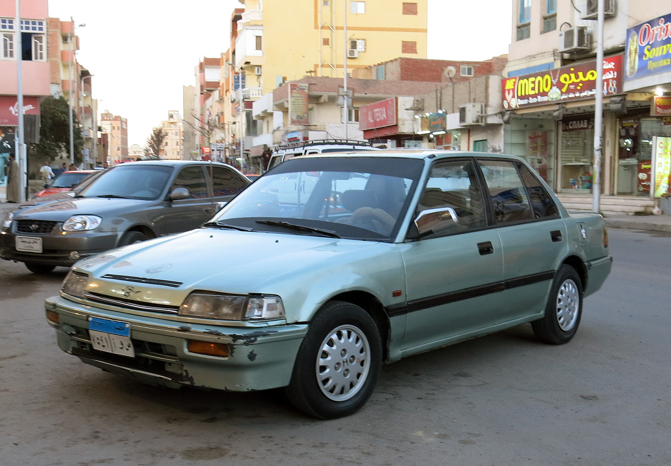 ٧٥٤١ أوص, Honda Civic 4th gen Sedan (ED/EF), 1987–1991