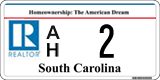 South Carolina, Specialty plates (A12345 / AB12345)