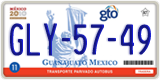 Guanajuato, Cars (AAA-00-00)
