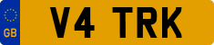 License plate of the United Kingdom, 1983 year system