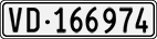 License plate of Switzerland, Cars
