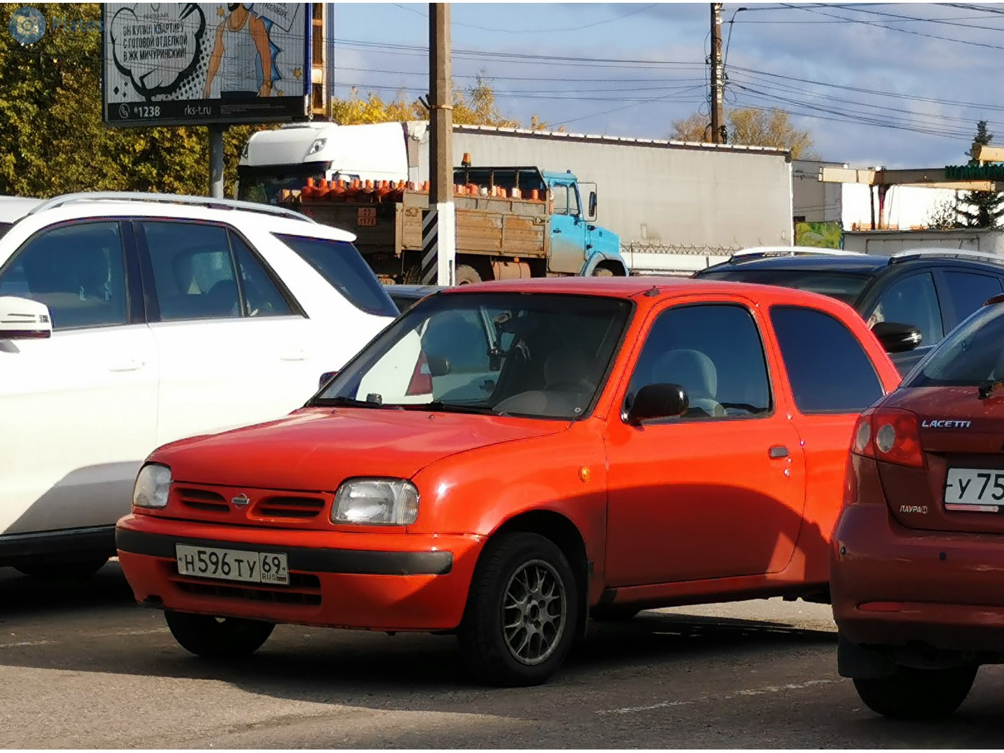 н 596 ту 69, Nissan Micra 2nd gen 3-door Hatch (K11), 1992–2003