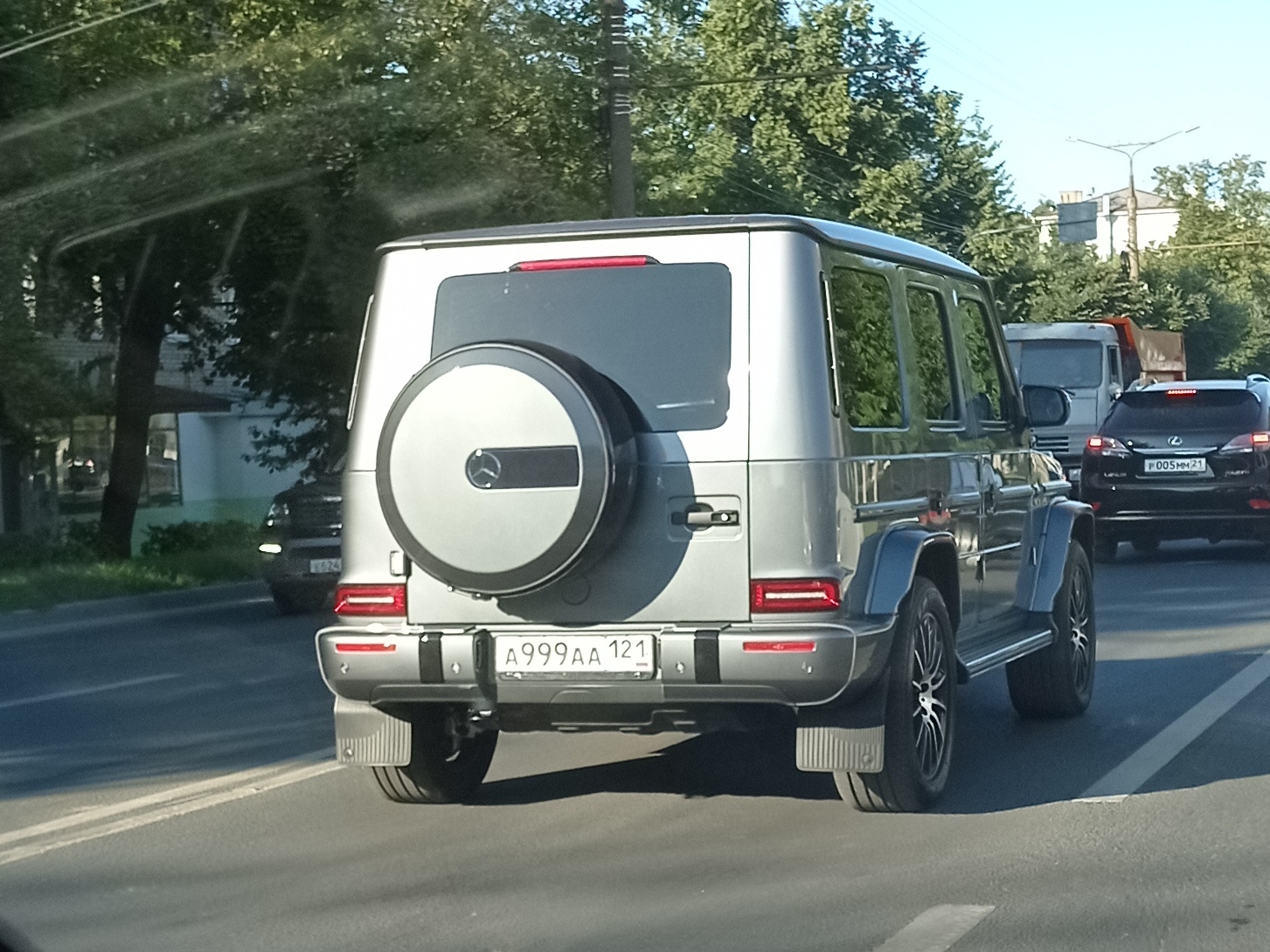 а 999 аа 121, Mercedes-Benz G-Klasse 2nd gen (W463/W465), 2018­–