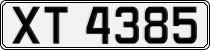 License plate of Norway, Trailers, motorcycles, special vehicles