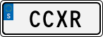 License plate of Sweden, Vanity Plates