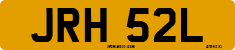 License plate of the United Kingdom, 1963 year system