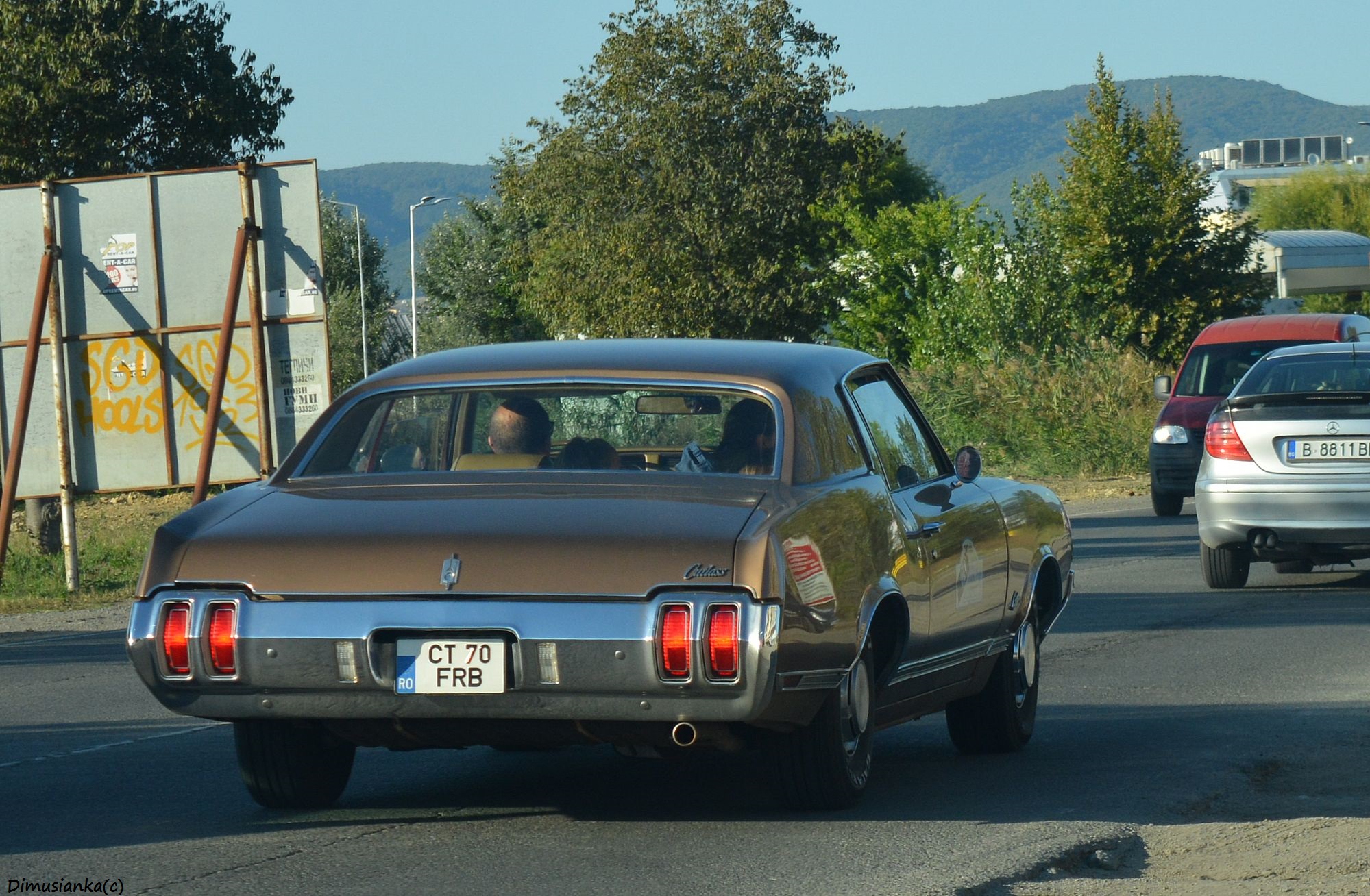 CT 70 FRB, Oldsmobile Cutlass 3rd gen 1970 Supreme Holiday Hardtop Coupe (57), 2nd facelift, 1969–1970
