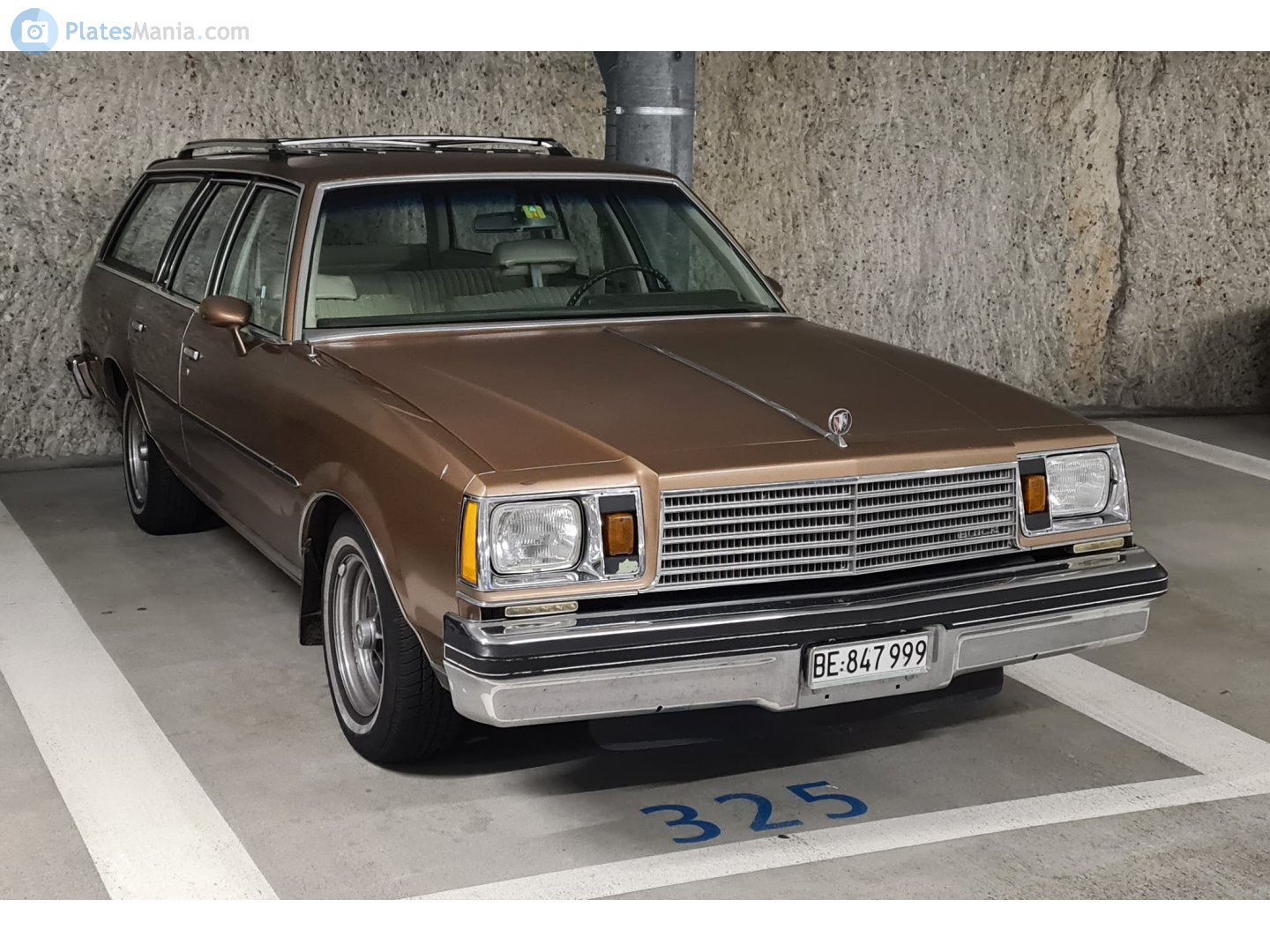 BE 847999, Buick Century 4th gen Station Wagon (35; A-body), facelift, 1979–1981