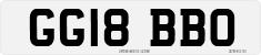 License plate of the United Kingdom, 2001 year system