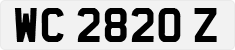 License plate of Singapore, Special vehicles