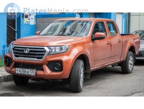 т478ка138, Great Wall (GWM) Fengjun/Steed/Wingle