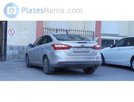 о077уо34, Ford Focus