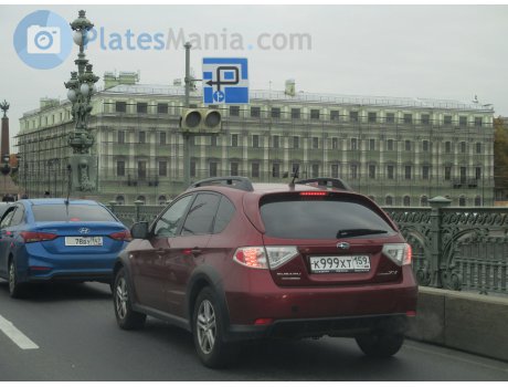 к999хт159, Subaru Impreza XV