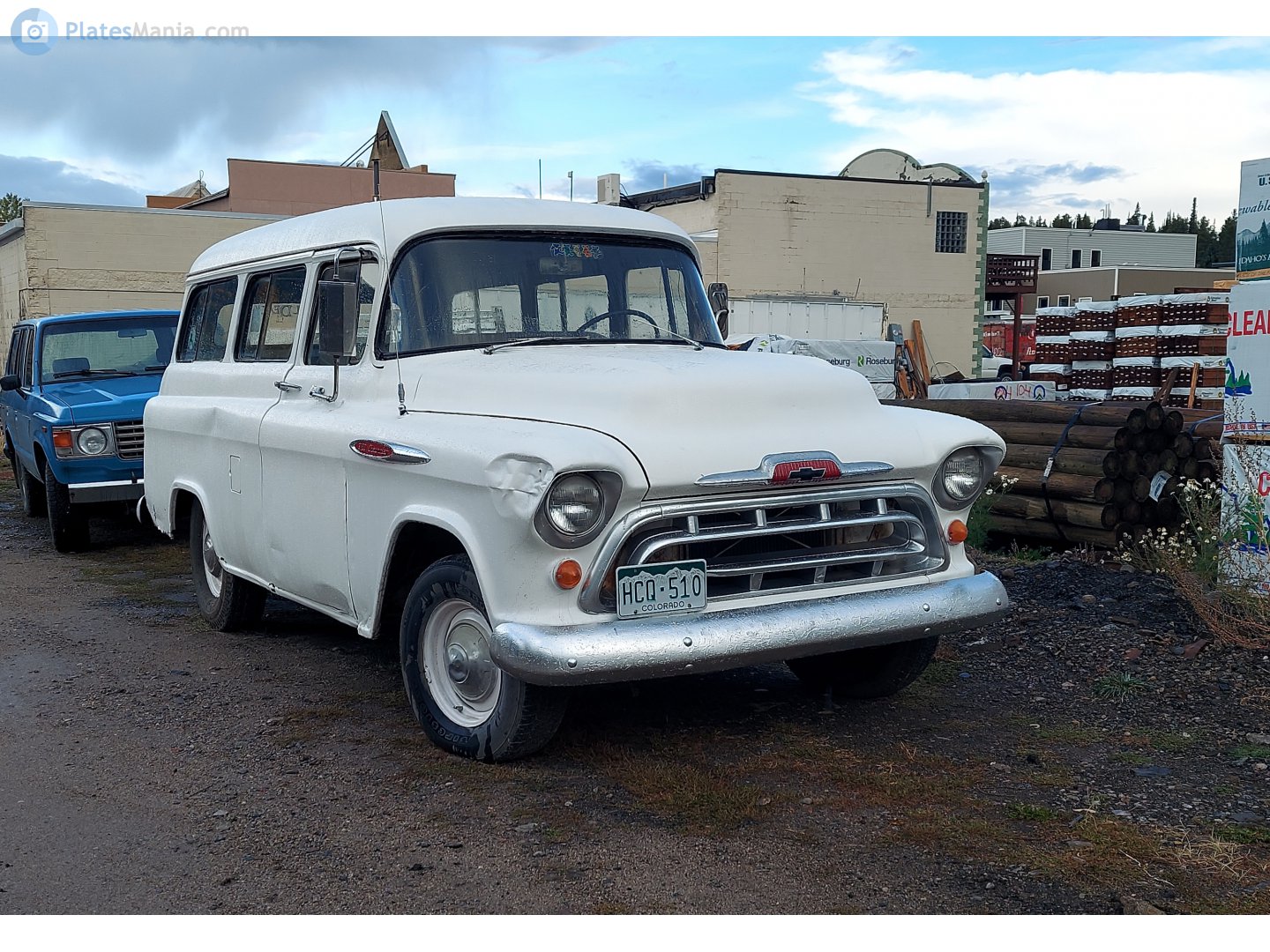 HCQ-510, Chevrolet Task Force Light-Duty 3000 Carryall Suburban (A-body), 1955–1957