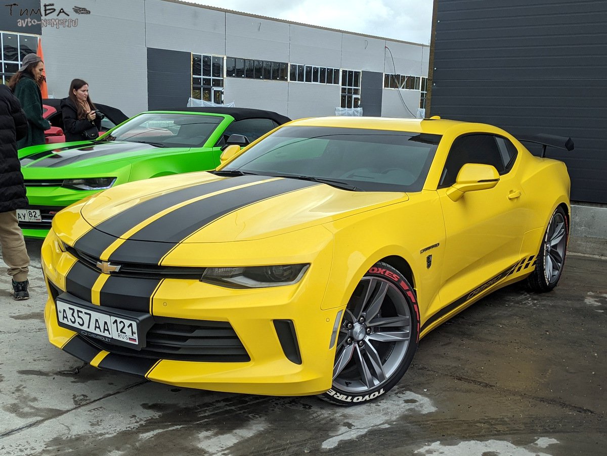 а 357 аа 121, Chevrolet Camaro 6th gen Coupé (Alpha I), 2015–2018