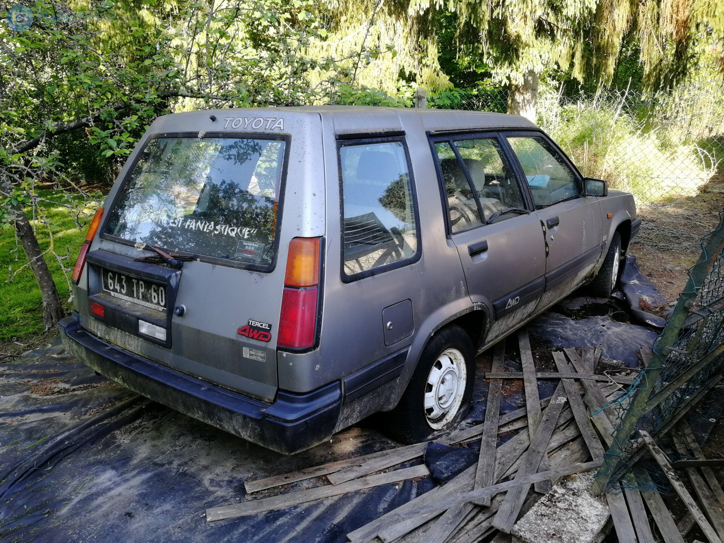 643 TP 60, Toyota Tercel 2nd gen Wagon (L20), 1982–1988