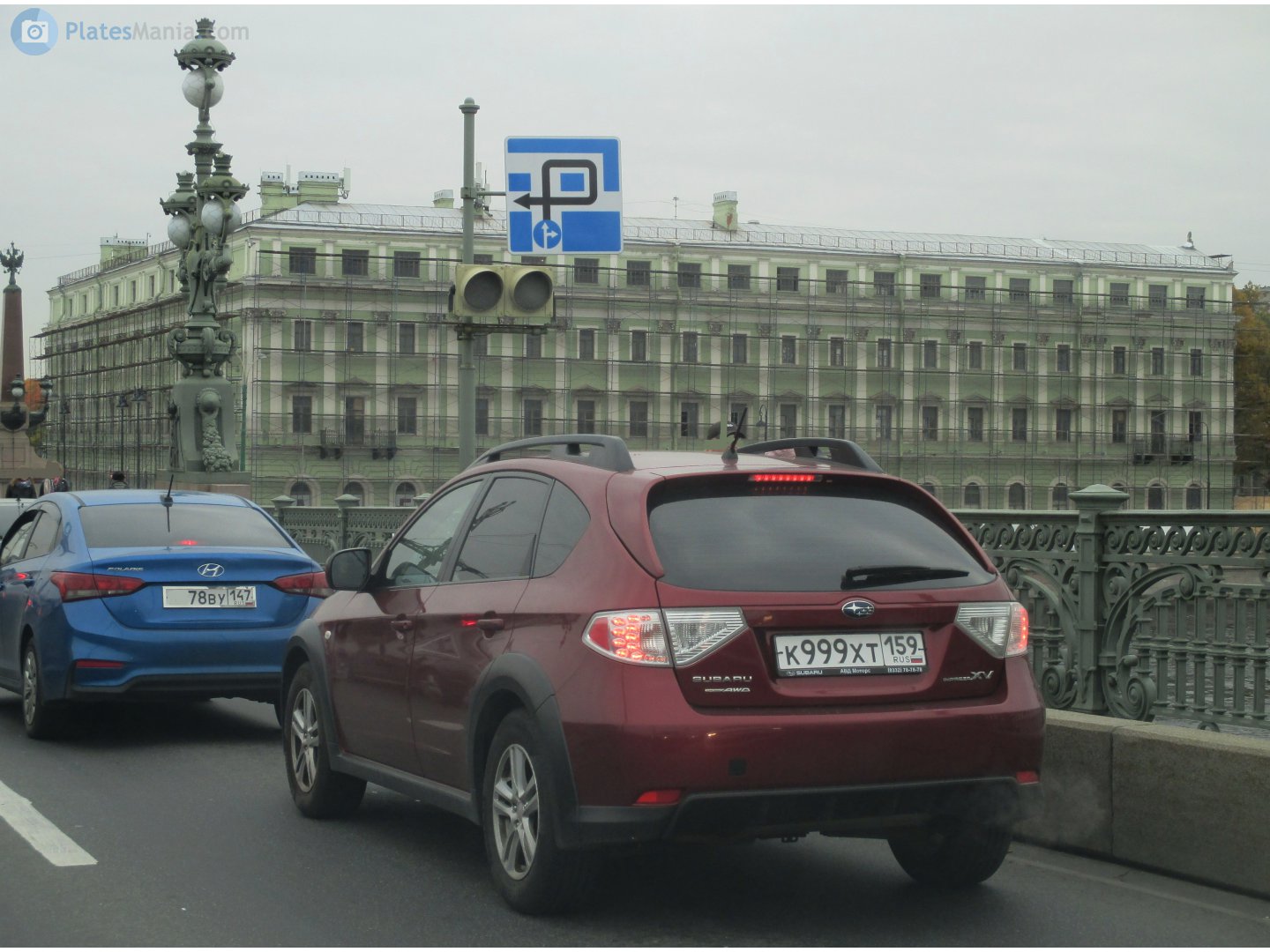 к 999 хт 159, Subaru Impreza XV 1st gen (GH), 2010–2011