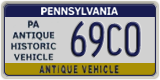 Pennsylvania, Antique Vehicle