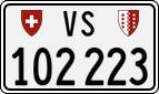 License plate of Switzerland, Cars