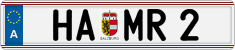 License plate of Austria, Vanity Plates