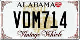 Alabama, Vintage Vehicle (VAB123)