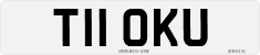 License plate of the United Kingdom, 1983 year system