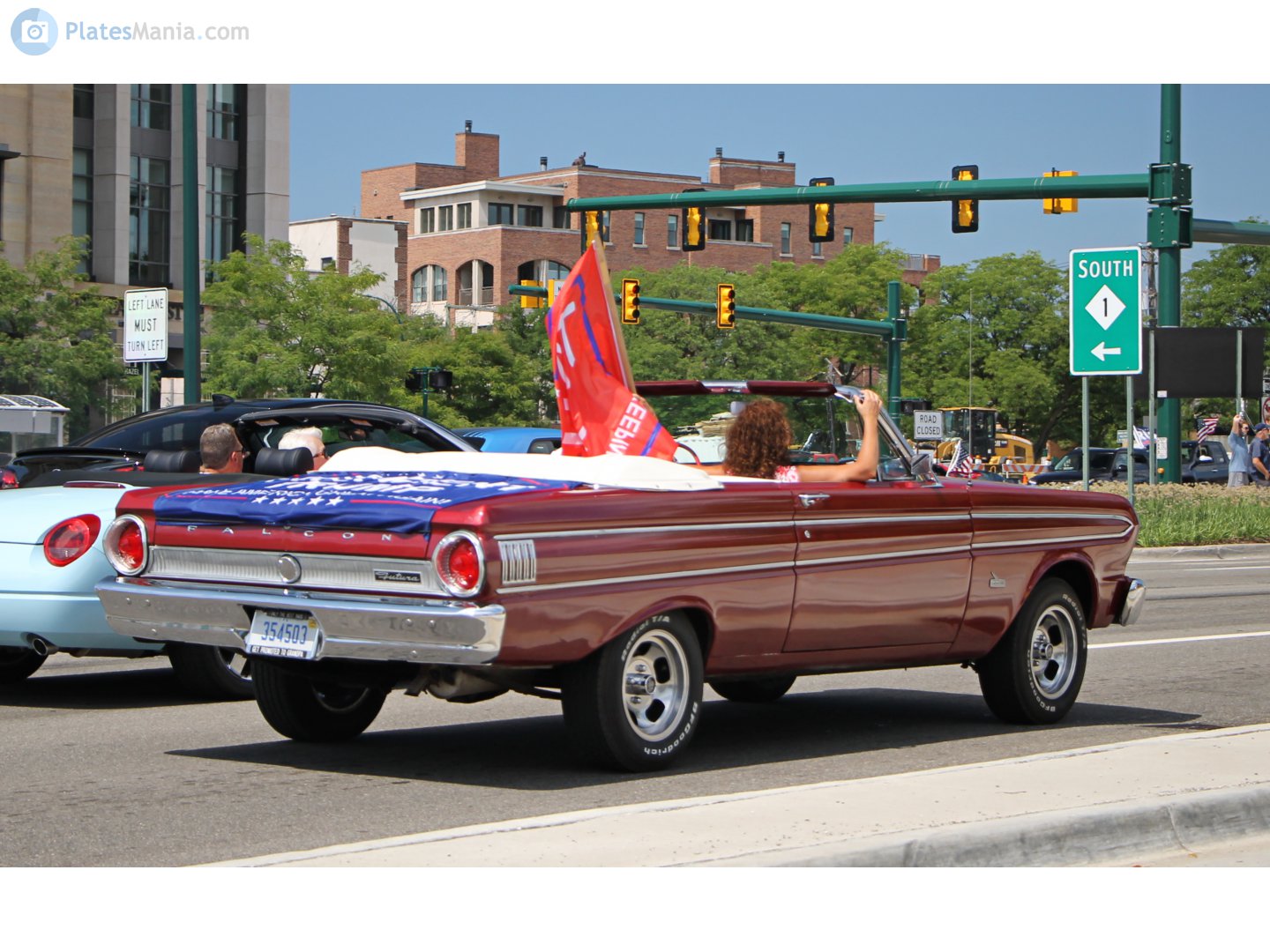 354503, Ford Falcon 2nd gen 2-door Convertible (76; NA-market), facelift, 1964–1965