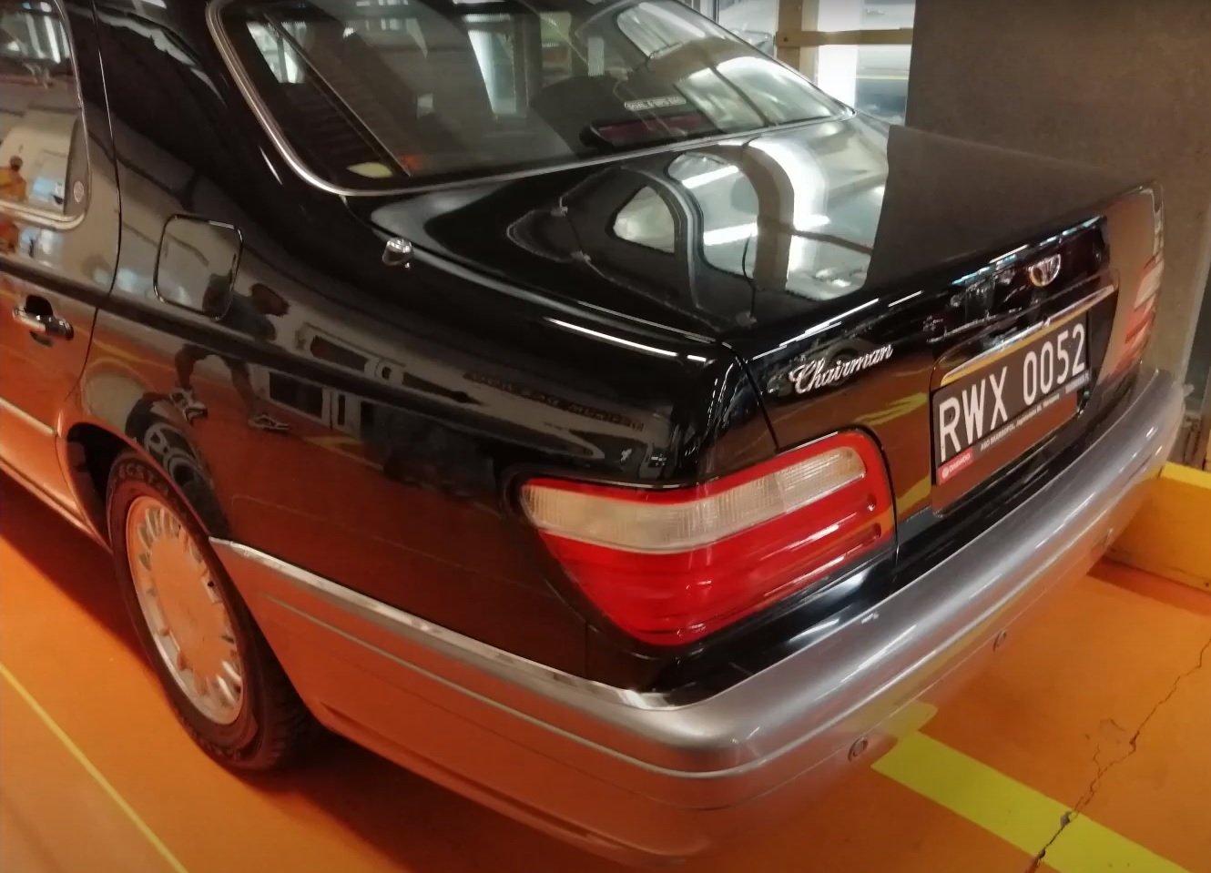 RWX 0052, License plate without vehicle 