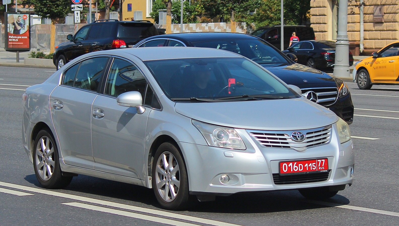 016 D 115 77, Toyota Avensis 3rd gen Sedan (T270) 2008–2011