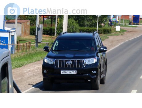 к040ха163, Toyota Land Cruiser Prado
