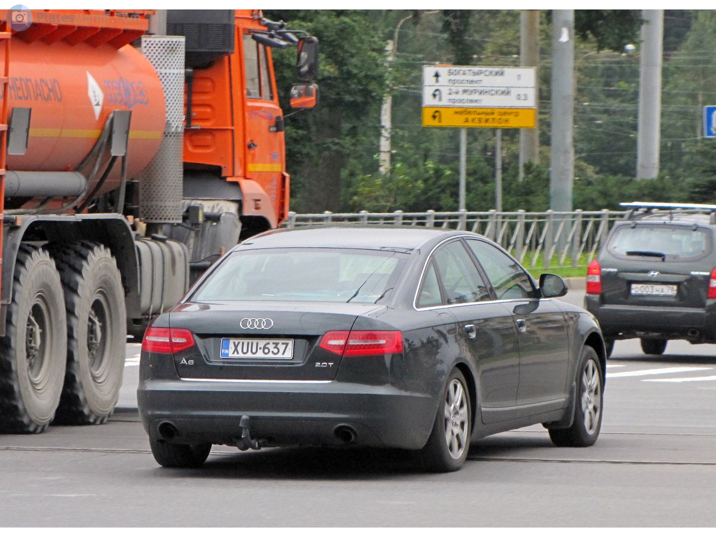 XUU-637, Audi A6 3rd gen Sedan (C6/4F2), 2004–2011