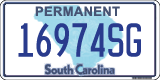 South Carolina, Permanent (AB12345)