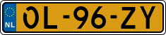 License plate of the Netherlands, Semi-trailers