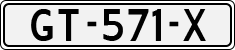 License plate of the Netherlands, Cars