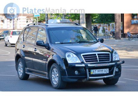 AT 9999 AO, SsangYong (KGM) Rexton