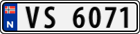 License plate of Norway, Trailers, motorcycles, special vehicles