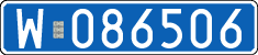 License plates of Poland, Diplomatic