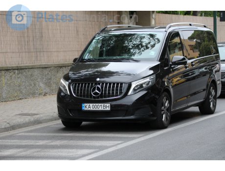 KA 0001 BH, Mercedes-Benz V-Klasse