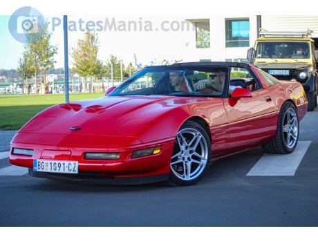 BG 1091-ĆŽ, Chevrolet Corvette