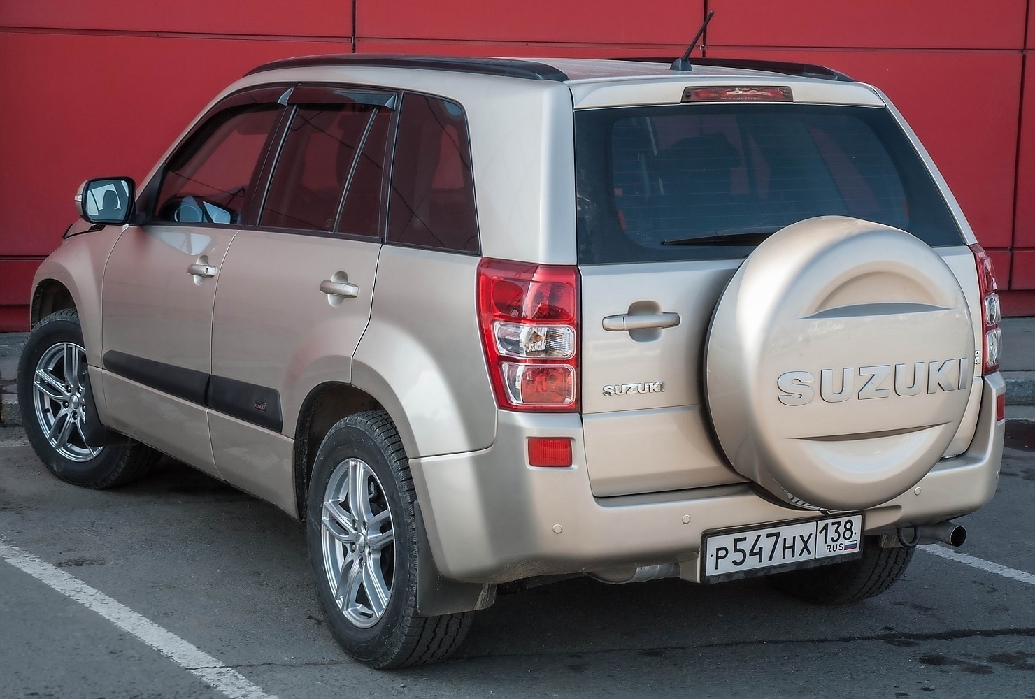 р 547 нх 138, Suzuki Grand Vitara 2nd gen 5-door SUV (JT), 2005–2017