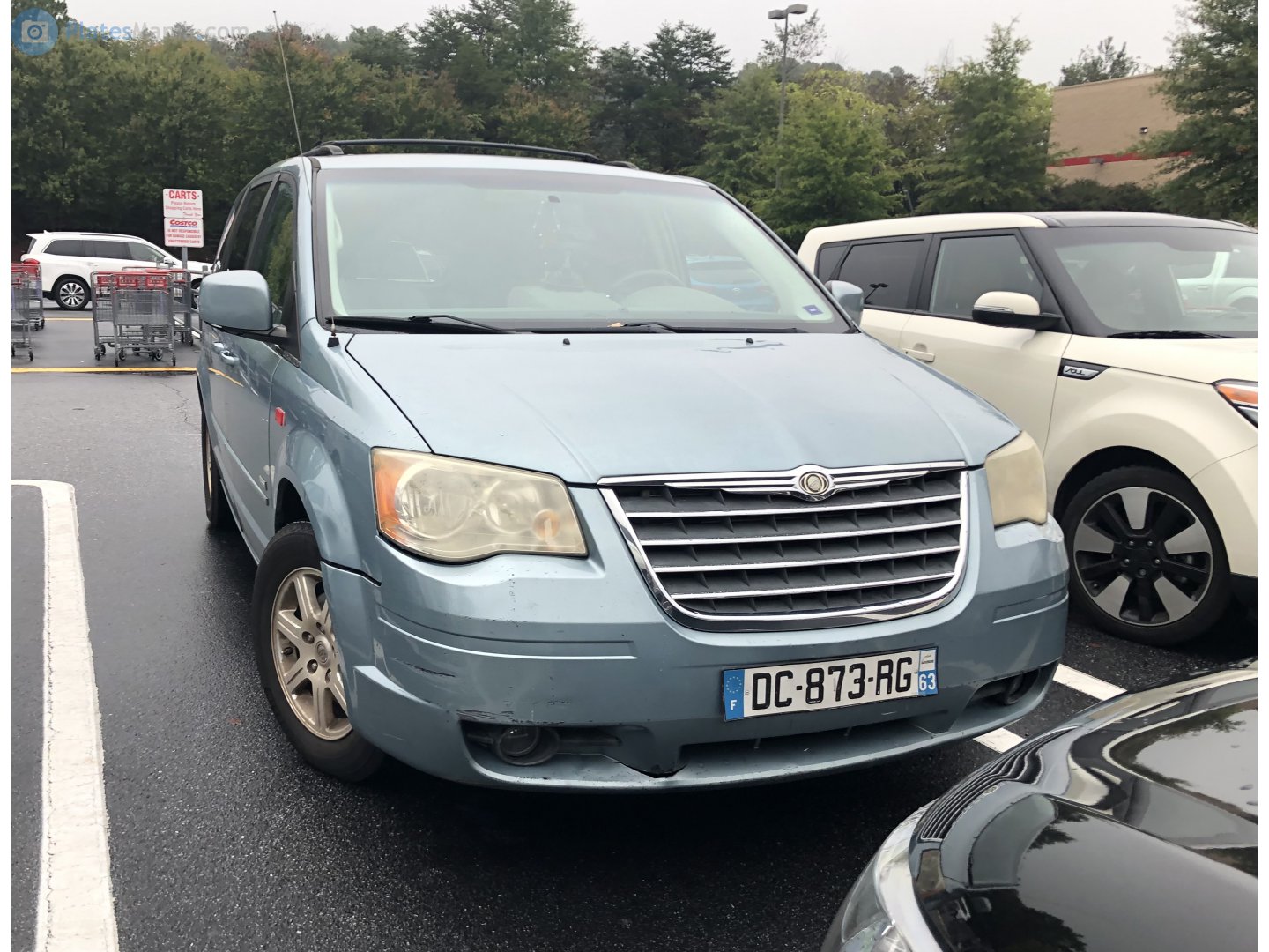 DC-873-RG, Chrysler Town&Country 5th gen Minivan (RT), 2007–2010