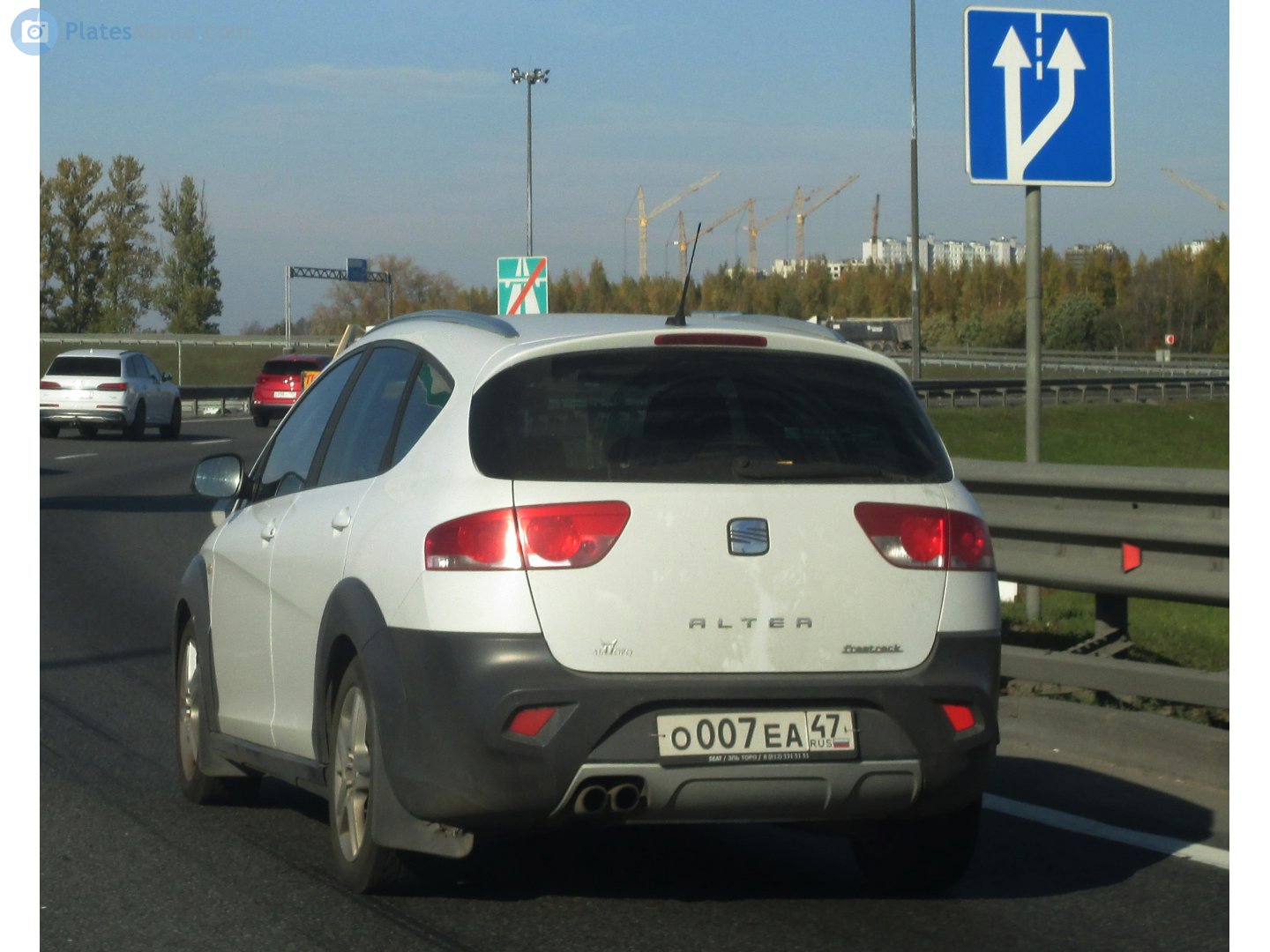 о 007 еа 47, SEAT Altea 1st gen Freetrack (5P5/5P8), 2007–2015