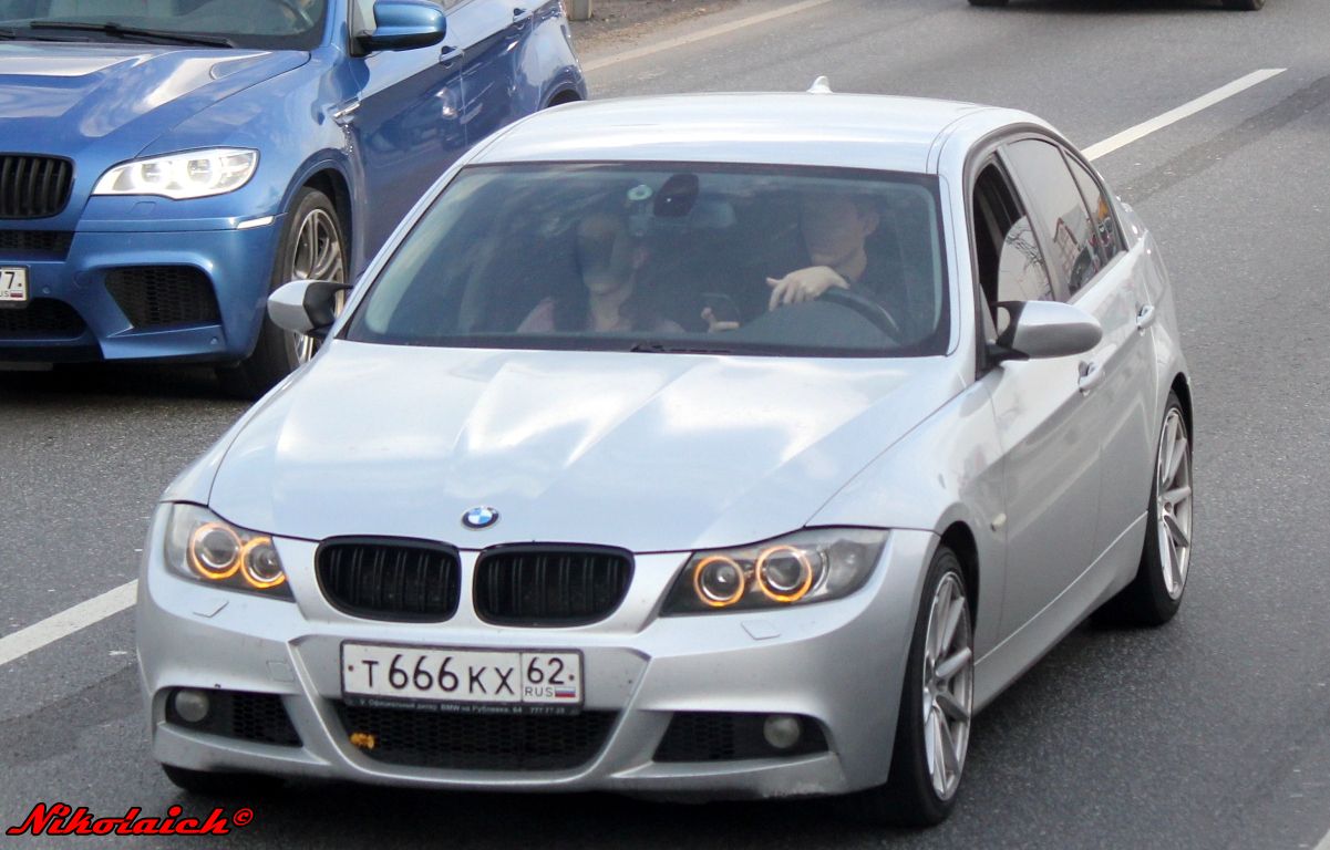 т 666 кх 62, BMW 3 Series 5th gen Sedan (E90), 2005–2011