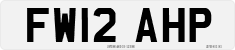 License plate of the United Kingdom, 2001 year system