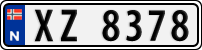 License plate of Norway, Trailers, motorcycles, special vehicles