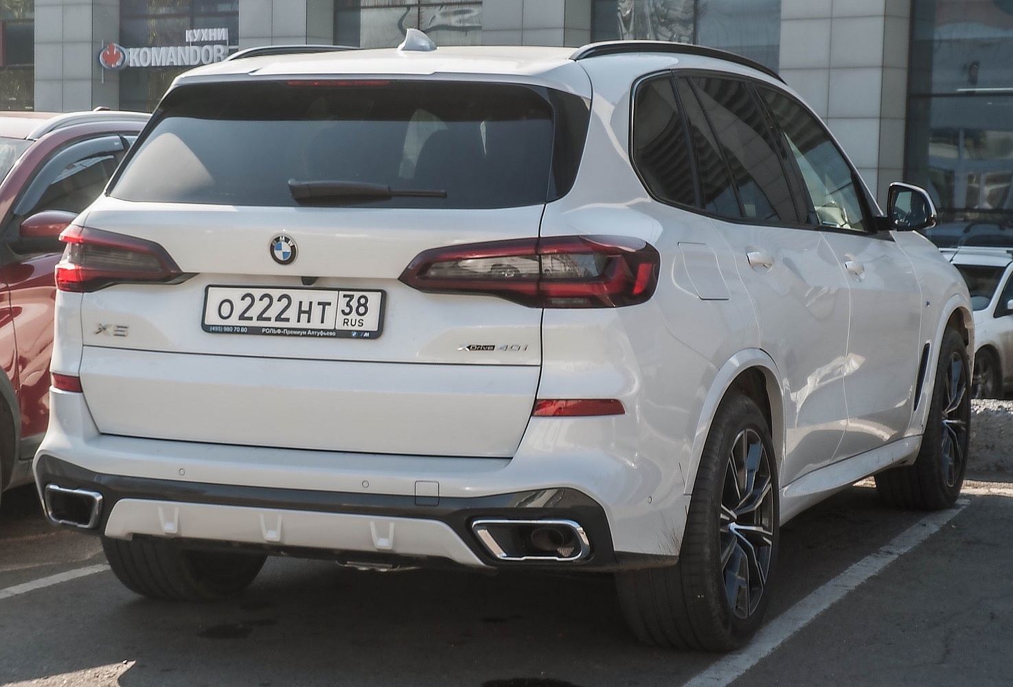 о 222 нт 38, BMW X5 4th gen (G05), 2018–2023