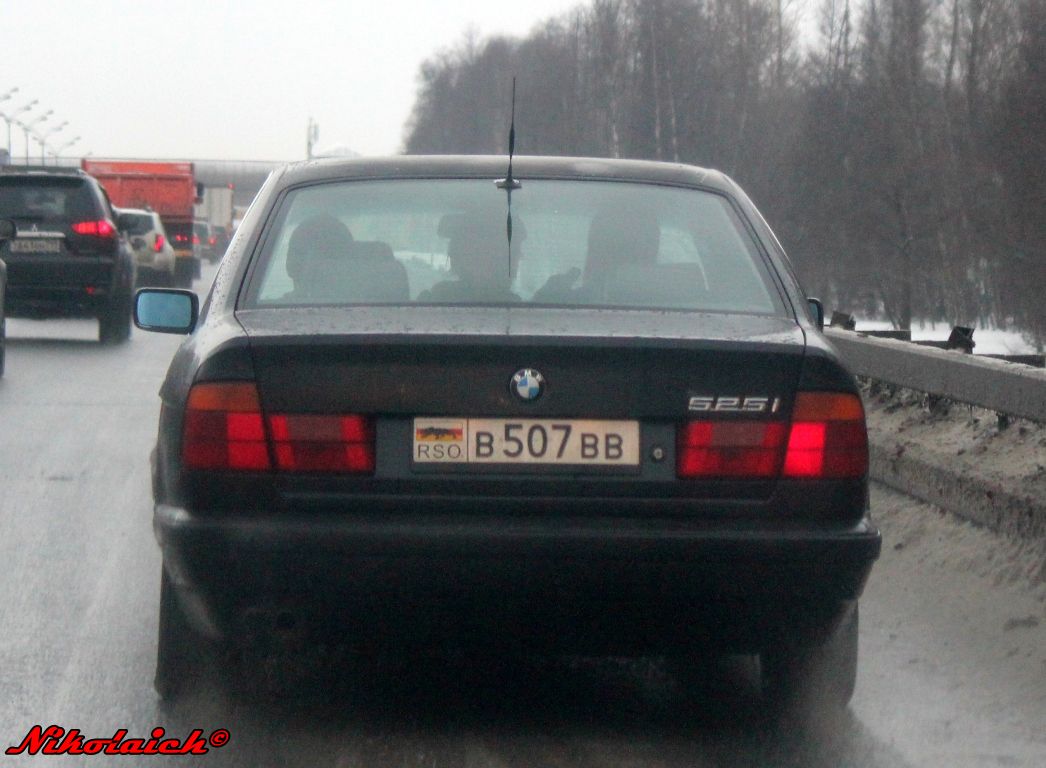 в 507 вв, BMW 5 Series 3rd gen Sedan (E34), 1988–1995
