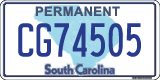 South Carolina, Permanent (AB12345)